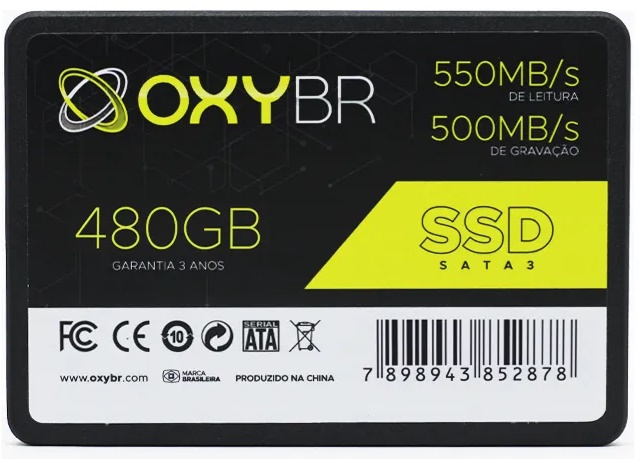 SSD 480GB Sata III OxyBR