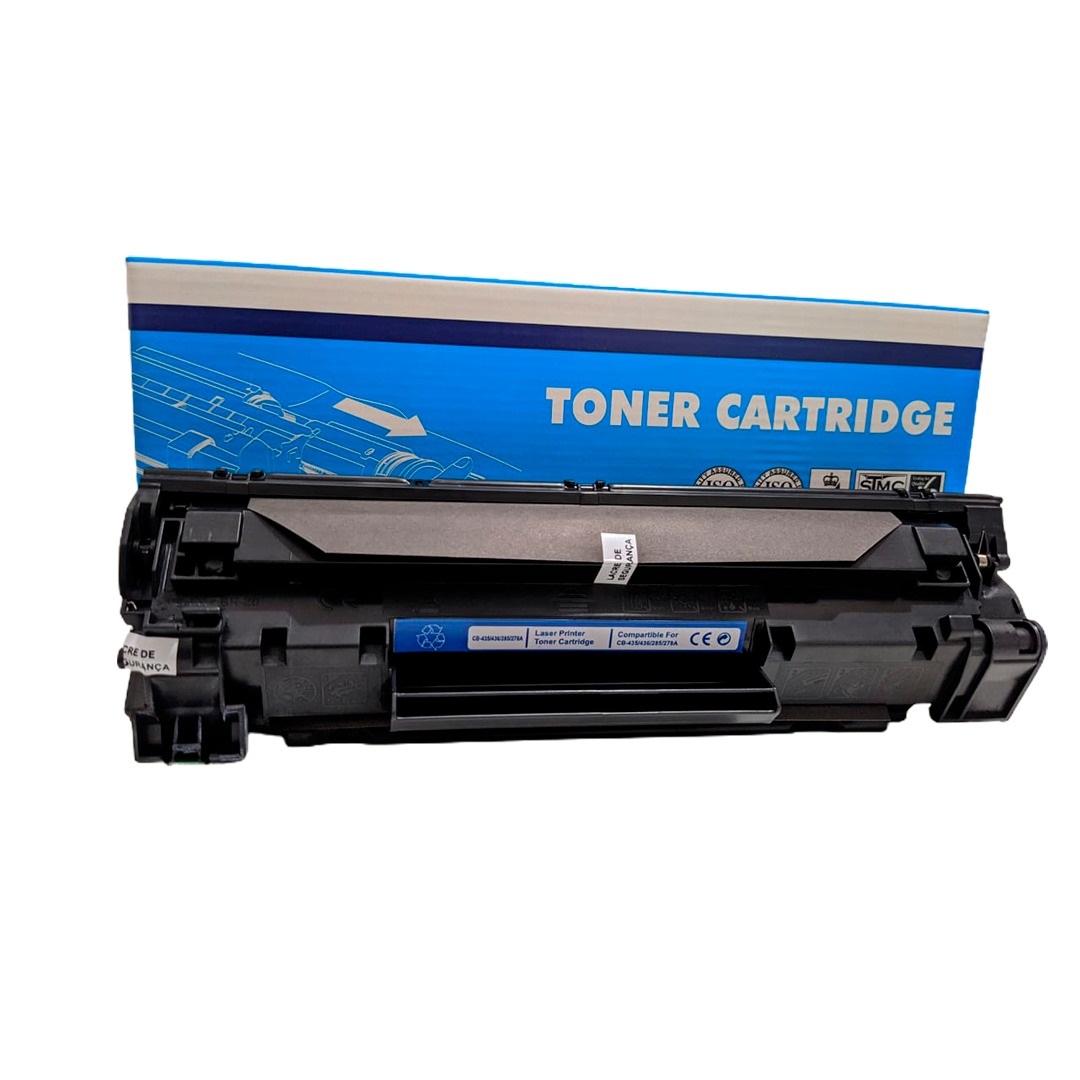 Toner p/HP CB-435/436/285/278A Preto Cartridge