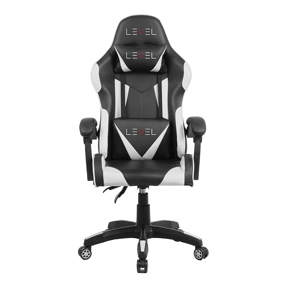 Cadeira Gamer LV-C01DN Preta/Branca Level