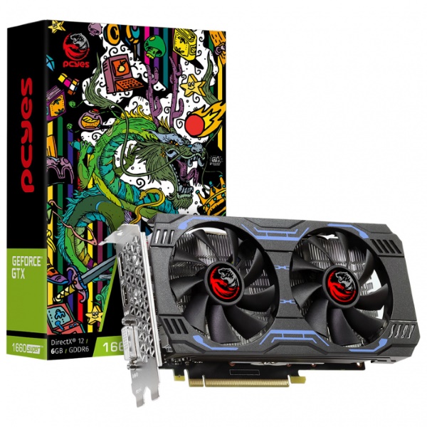 VGA 6GB DDR6 192 Bits PCI-E 3.0 GTX1660Super PCYes