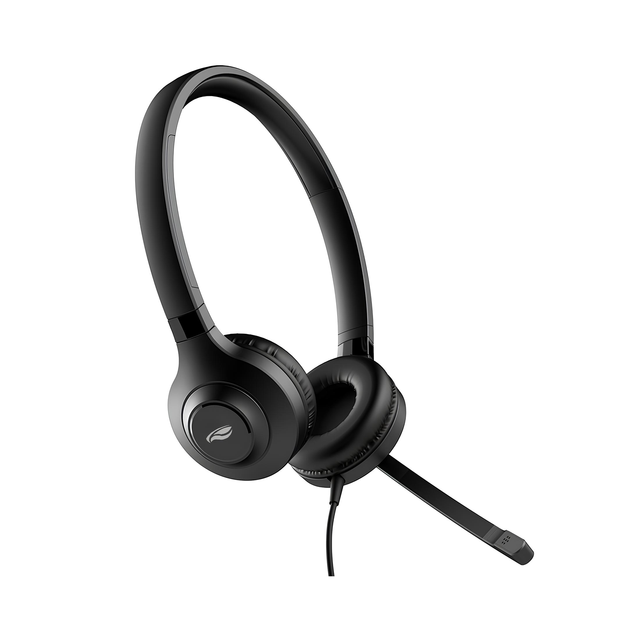 Fone Headset C/Microfone USB PH-360BK Preto C3Tech