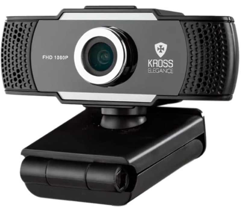 WebCam FHD 1080p KE-WB1080P c/ Microfone KROSS