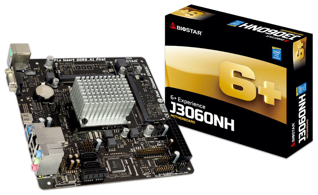 Placa Mãe Mini J3060NH + Cel Dual 2,48 HDMI/VGA