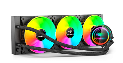 WaterCooler 360MM FC-W360RGB Preto C3 Tech