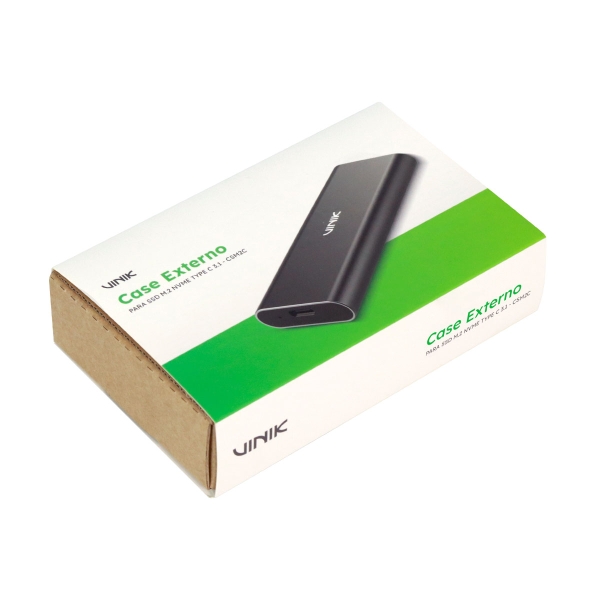 Case SSD M.2 NVME USB-C 3.1 CSM2C Cinza Vinik