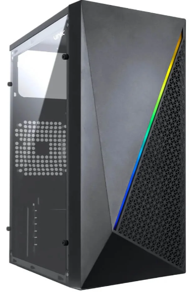 Gabinete Gamer Murk Lateral Acrílico Preto VINIK