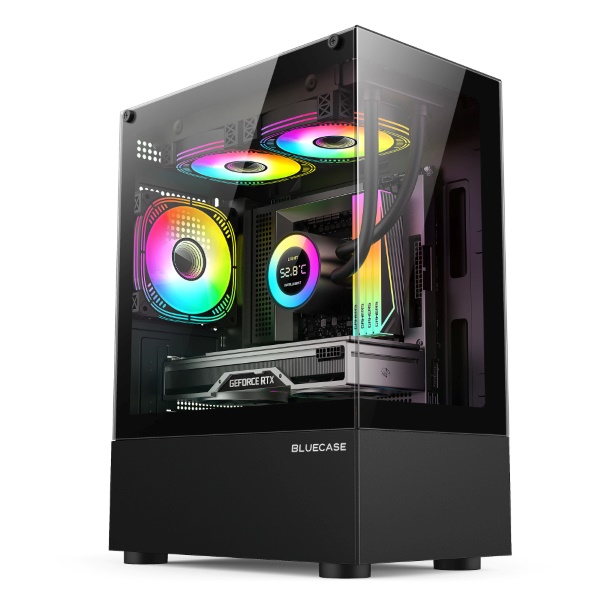 Gabinete Gamer BG-053 Nuker V2 Preto Bluecase