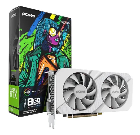 VGA 8GB DDR6 128 Bits PCI-E 4.0 RTX3050 BCO PCYES