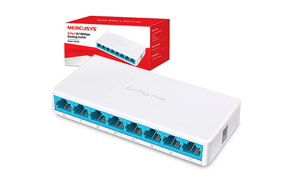 Switch 8 portas 10/100 MS108 Mercusys