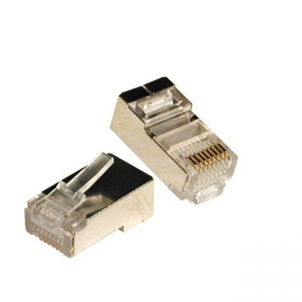 Conector RJ-45 Cat5E Blindado