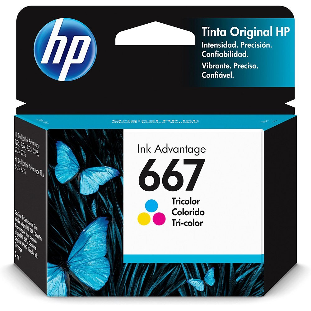 Cartucho 667 Color HP