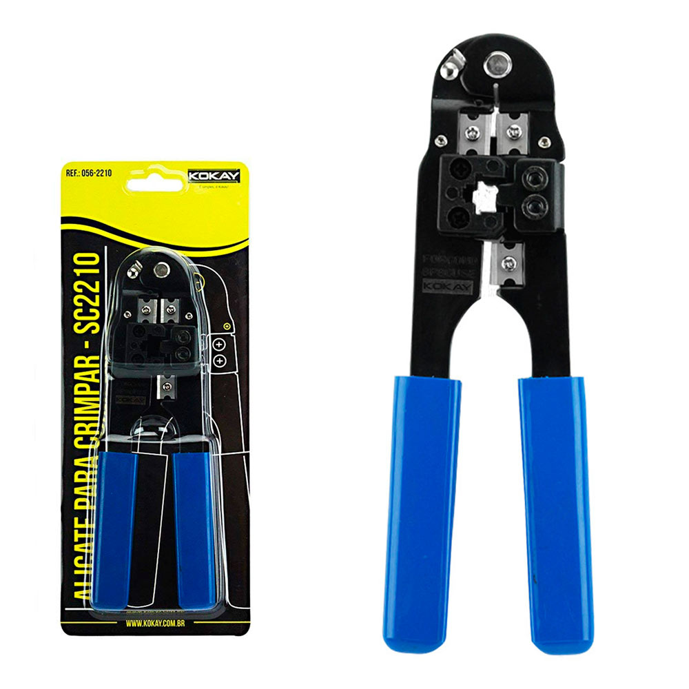 Alicate p/ Crimpar RJ45 SC-2210 Kokay