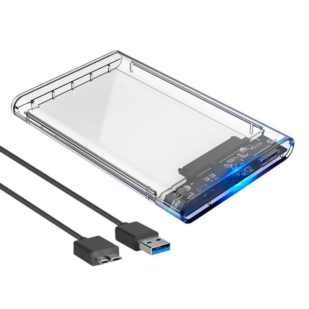 Case 2.5" Transparente USB 3.0