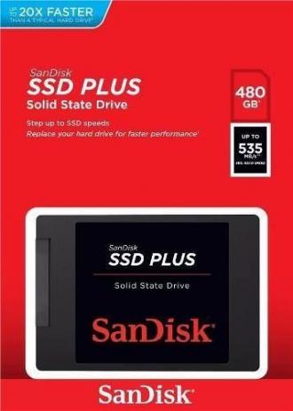 SSD 480 GB Sata III Plus SanDisk