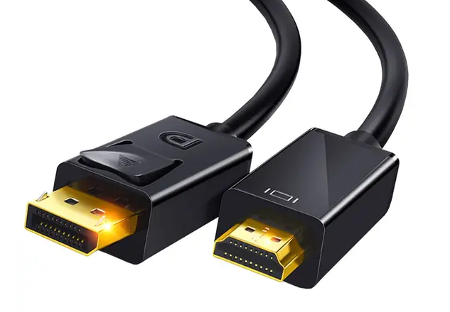 Cabo DisplayPort para HDMI 1,80m 4K Preto