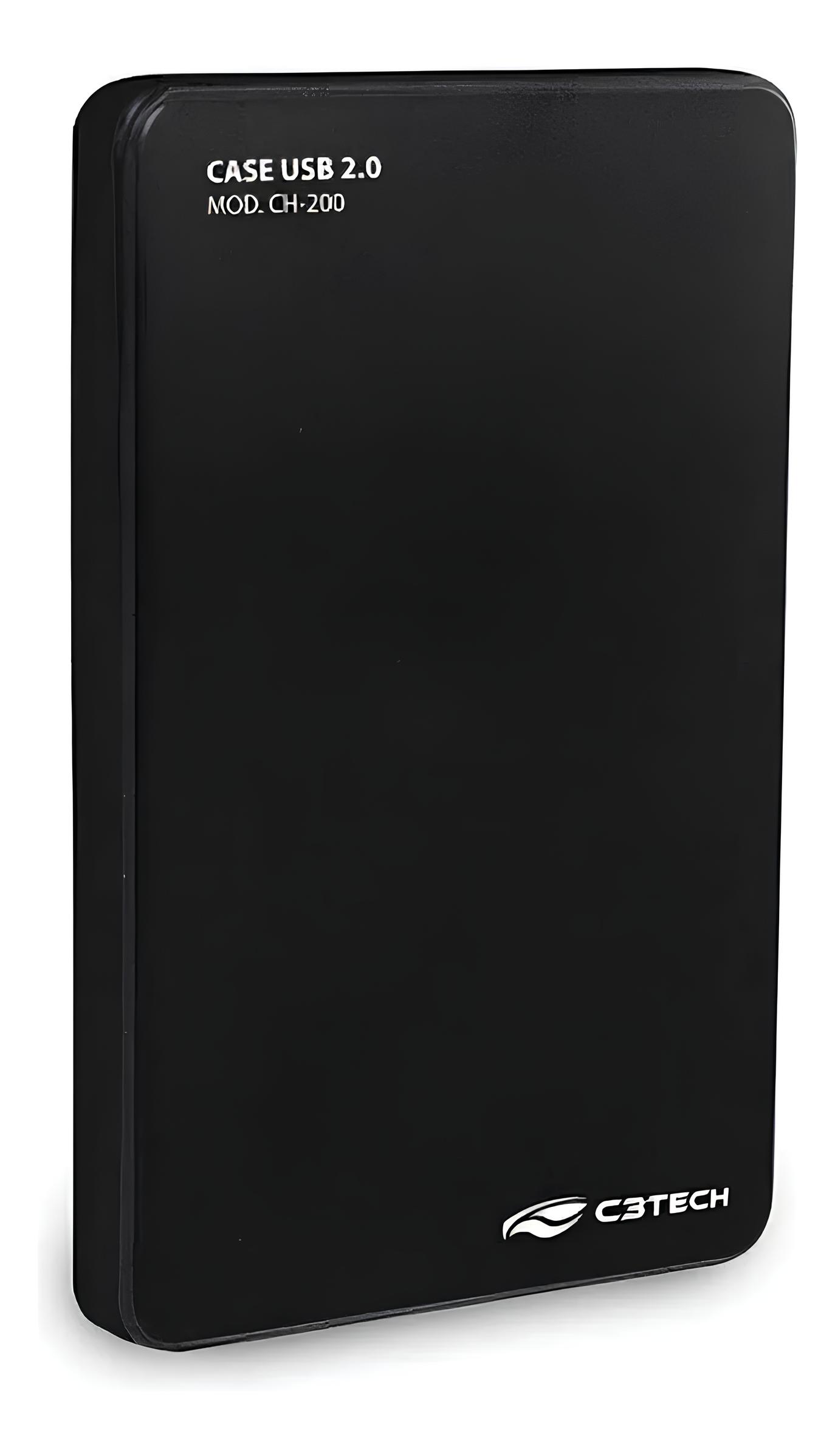 Case 2.5" CH-200BK Preto C3 Tech