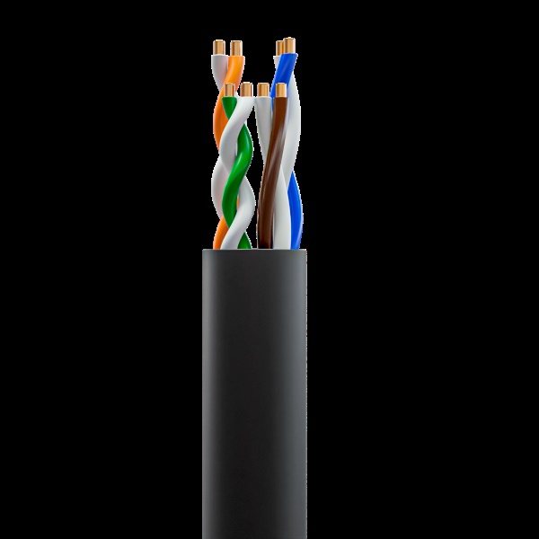 Cabo de Rede CAT5E 100% Cobre Preto 2Flex