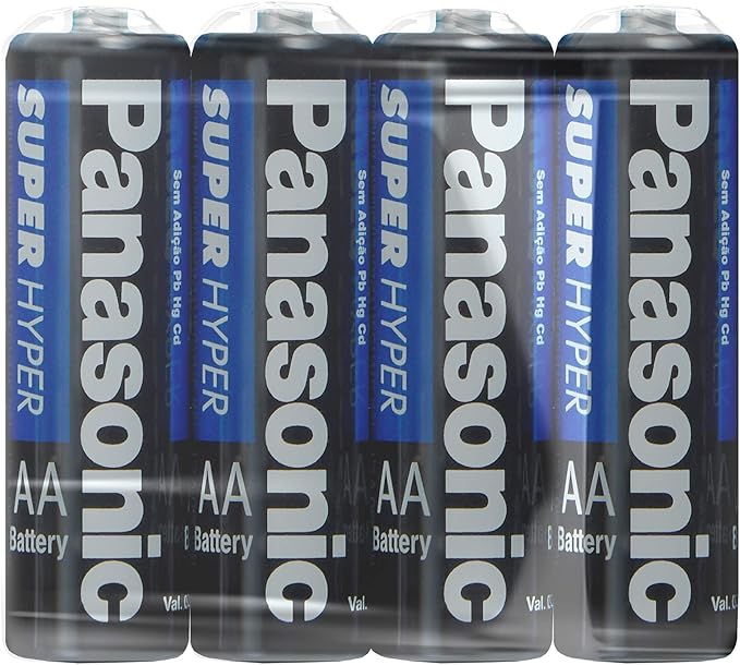Pilha Comum AA 4UN Anti Vazamento Panasonic