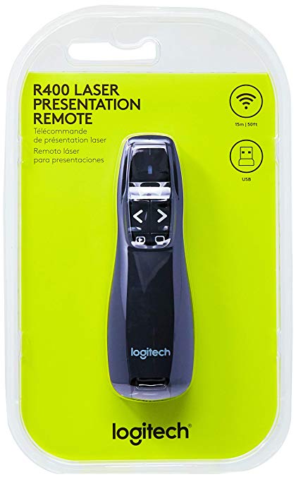 Apresentador de PowerPoint R400 Logitech