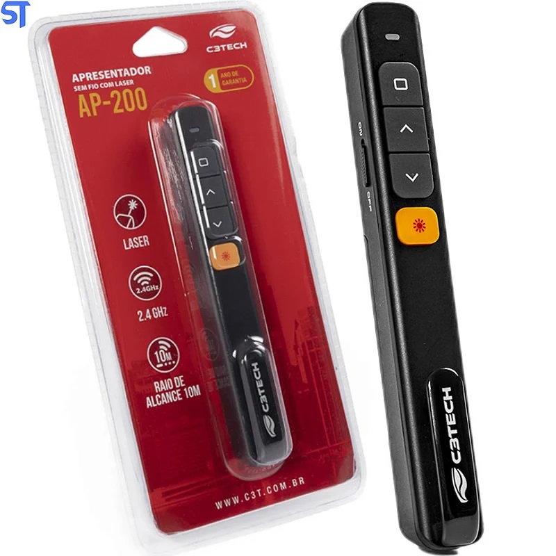 Apresentador de Powerpoint  AP-200 C3 Tech