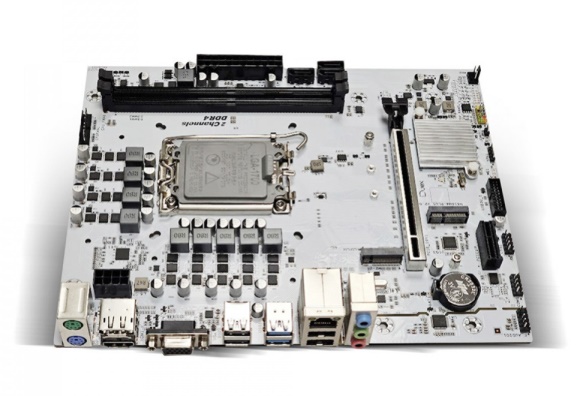 Placa Mãe 1700 12ª/14ª Ger. H610ZG WHITE DDR4 Duex