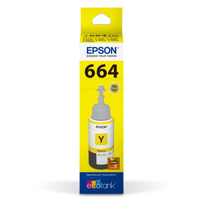 Refil de Tinta 70 ml T664420- AL Amarelo Epson