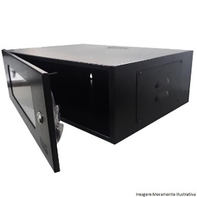 Rack Mini 19" X 04Us X 470mm Max Eletron