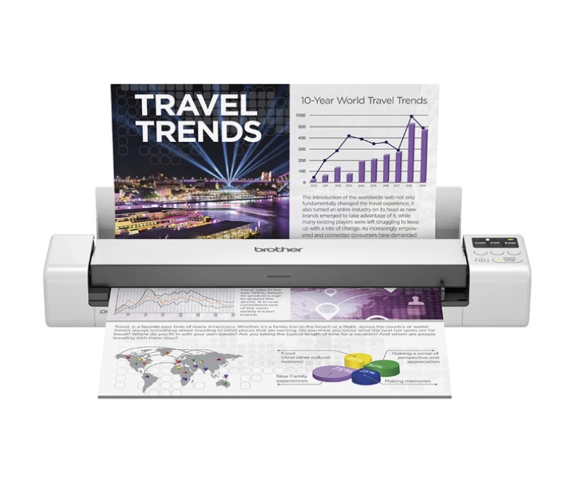 Scanner Portátil Duplex WI-FI DS940DW Brother
