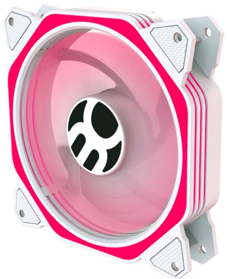 Cooler p GabineteFAN LED 120mm MAGENT/BRC Bluecase