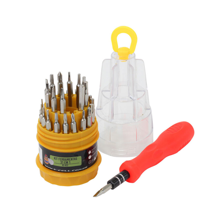 Kit Ferramentas 31 Peças XC-KC2 X-Cell