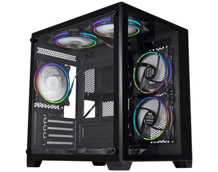 Gabinete Gamer Aquário Micro 0415/0305 Preto K-mex