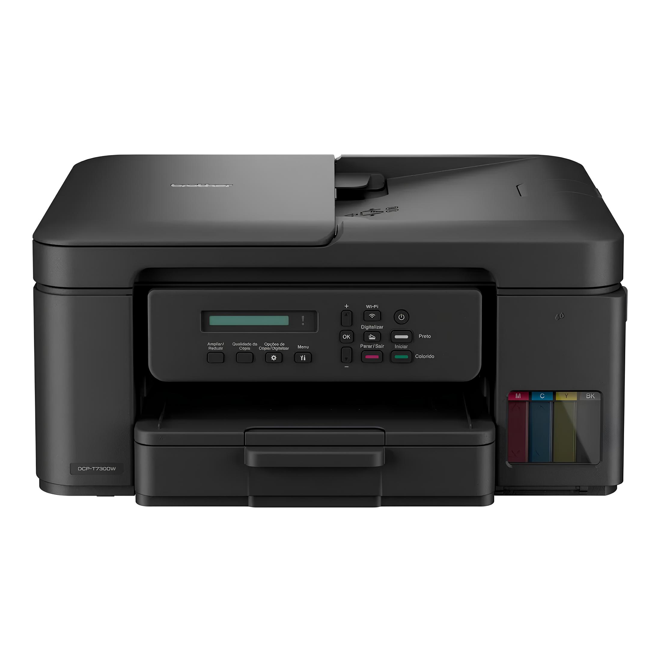 Impressora Mult Tanque ADF DCPT730DW Wi-Fi Brother
