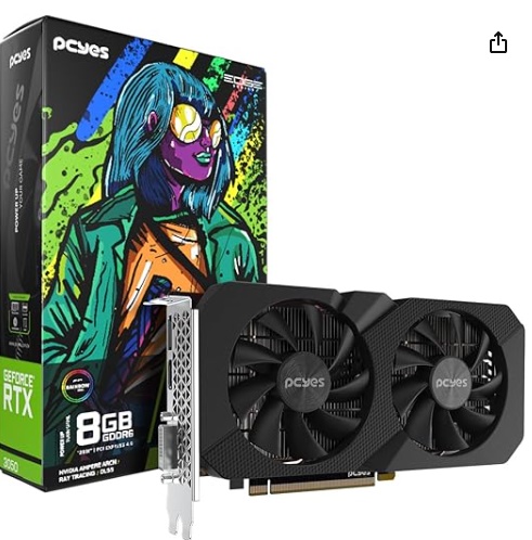 VGA 8GB DDR6 128 Bits PCI-E 4.0 RTX3050 PTO PCYes