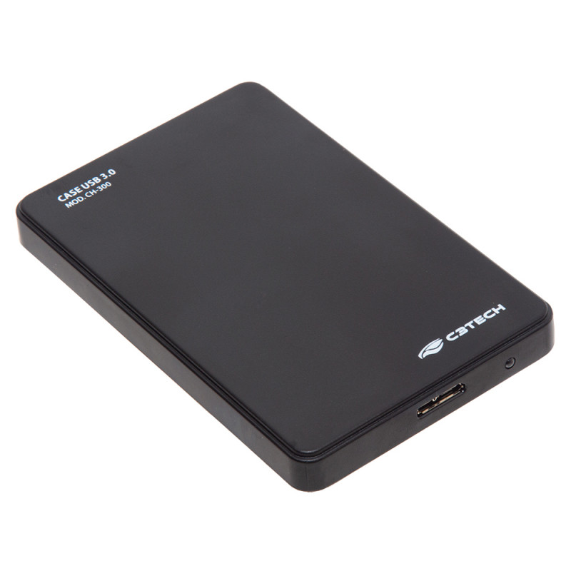 Case 2.5" Sata USB 3.0 CH-300 Preto C3 Tech