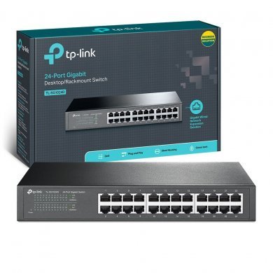 Switch 24 Portas 10/100/1000 TL-SG1024D TP-Link