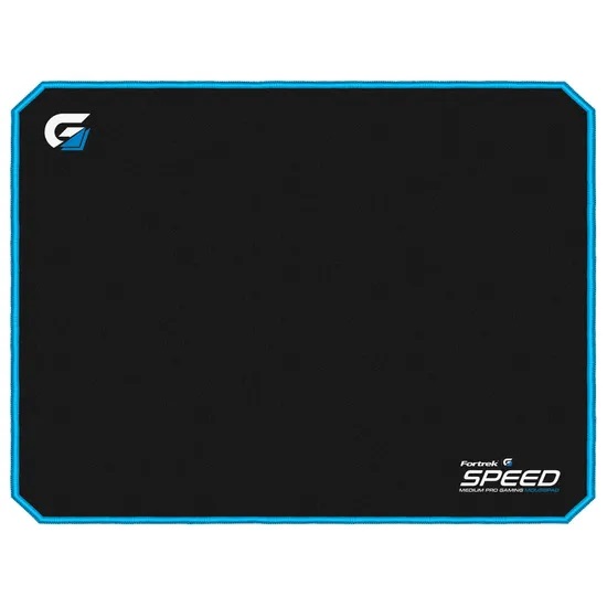 Mouse Pad Gamer Speed MPG101 Preto/Azul Fortrek