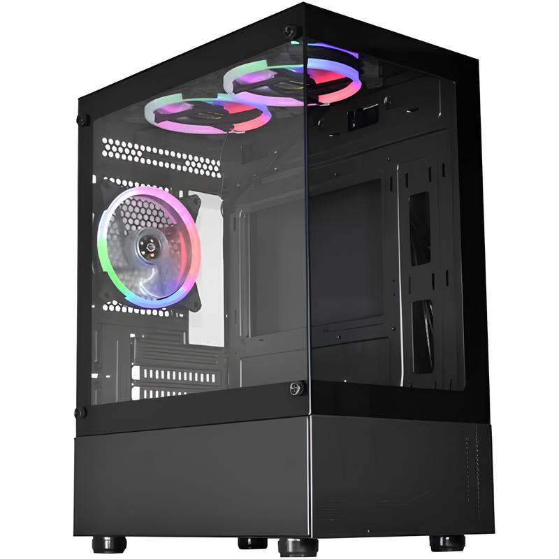 Gabinete Gamer Aquario Medusa C200 Preto K-mex