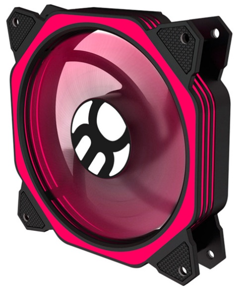 Cooler p GabineteFAN LED 120mm MAGENT/PTO Bluecase