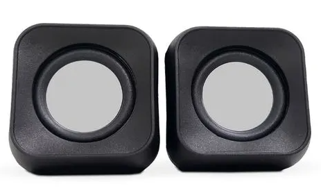 Caixa de Som 6W GT Sound 2.0 Preta Goldentec