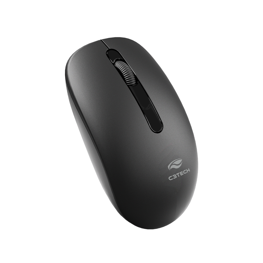 Mouse Wireless M-W15BK Preto C3 Tech