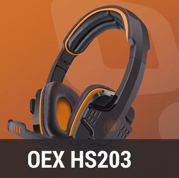 Fone Headset Gamer USB 7.1 Target HS203 Preto OEX