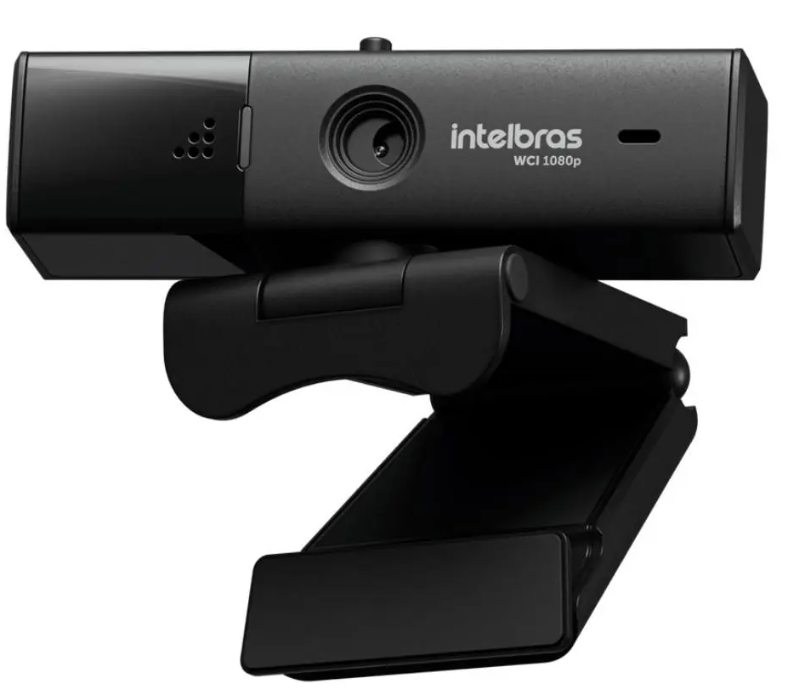 WebCam FHD 1080p WCI Preta Intelbras