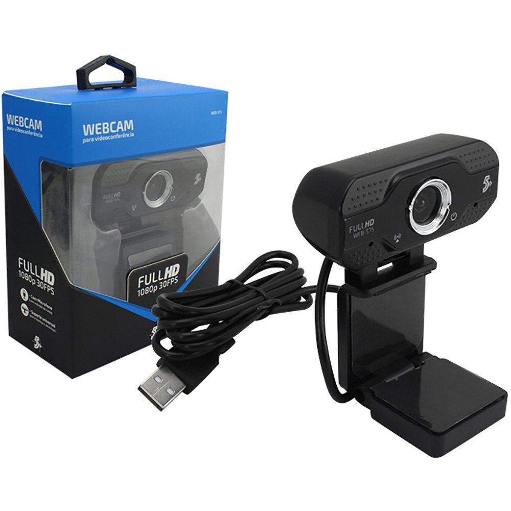 WebCam FHD 1080p WEB-575 c/ Microfone Pix