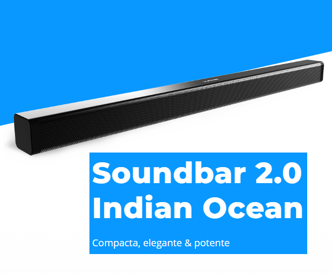 Caixa de Som 100W SoundBar Indian Ocean WaveOne