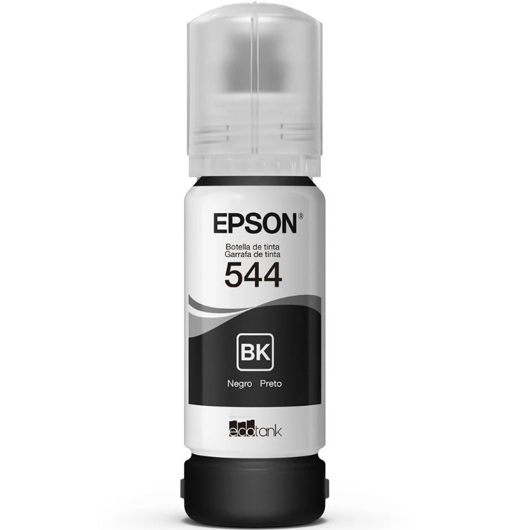 Refil de Tinta 65ml T544122- BR Preto Epson