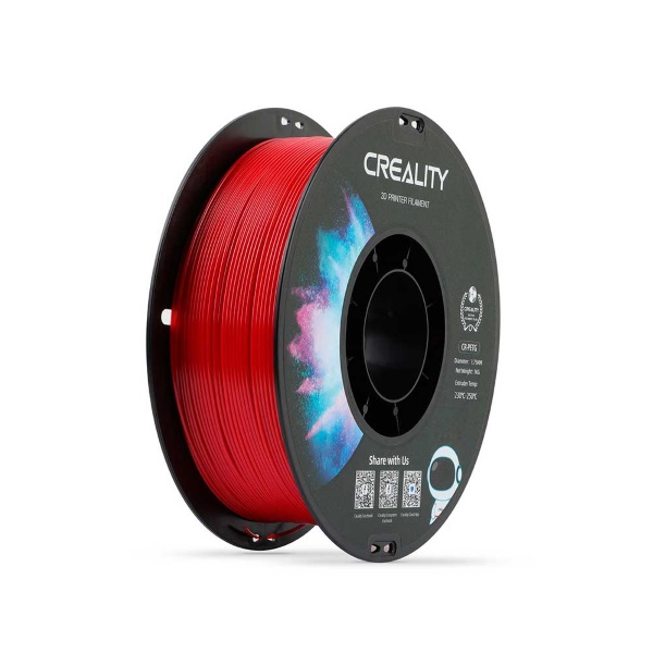 Filamento CR-PETG 1,75mm VERMELHO Creality