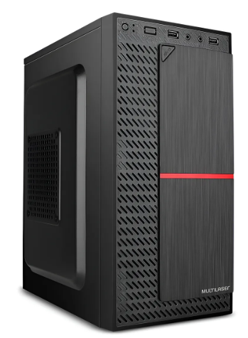 Gabinete Gamer Micro ATX GD-100  Preto Multilaser