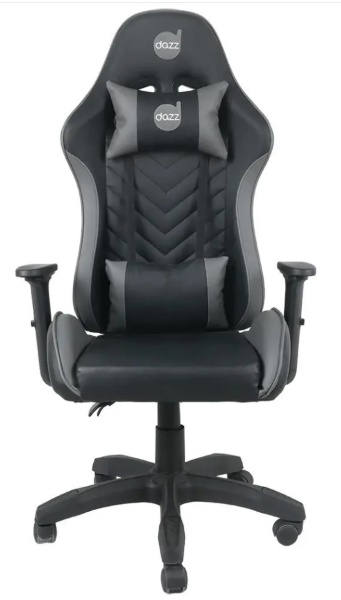 Cadeira Gamer Elite Pro Preto e Cinza Dazz