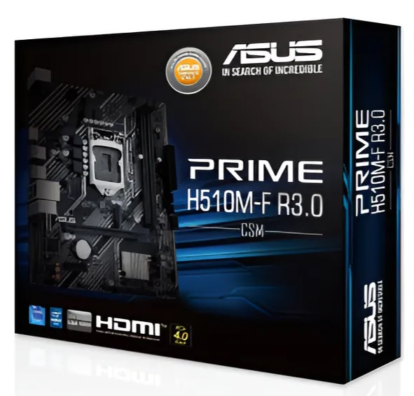 Placa Mãe 1200 10/11ª Ger H510M-F DDR4 Asus