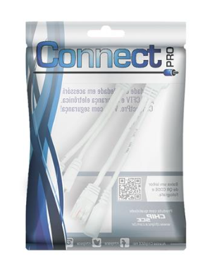 Cabo Adaptador POE Branco(Macho/Femea) Connect Pro
